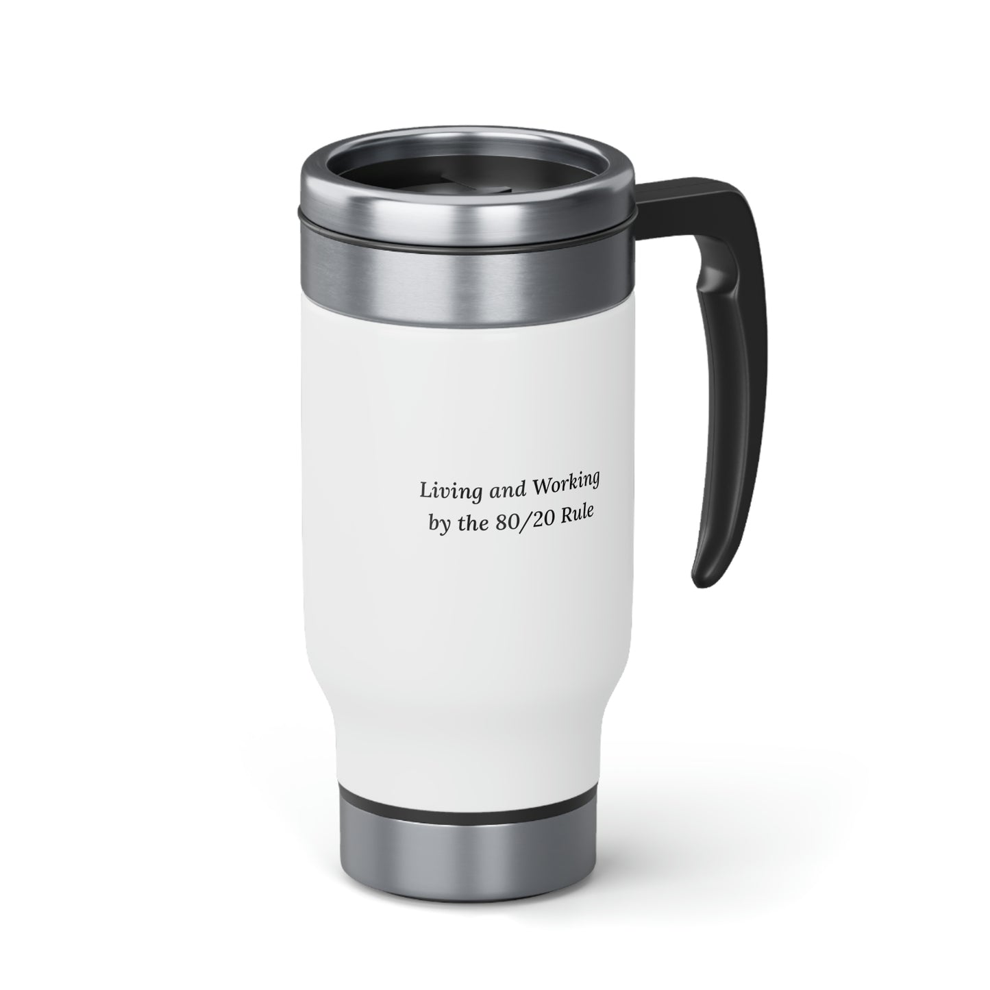 80/20it. Stainless Steel Travel Mug